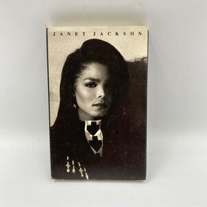 Janet Jackson Miss You Much You Need‎ Me Cassette Single 1989 A&M Records